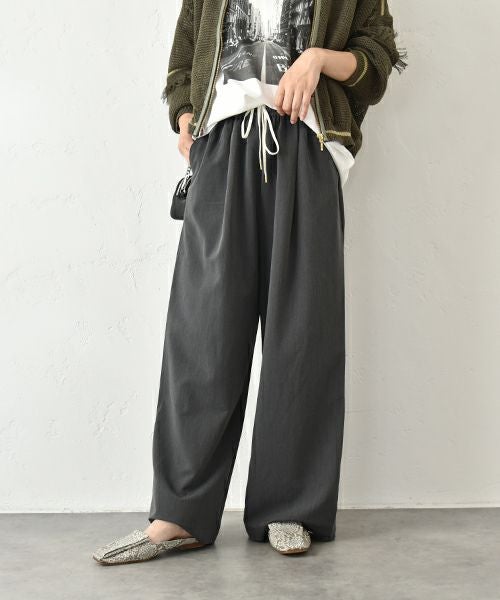 HUMS｜イージーワイドパンツ [[HUM-067]][C]