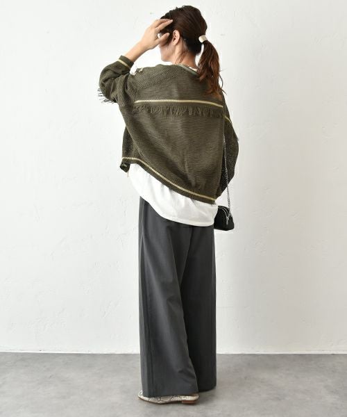 HUMS｜イージーワイドパンツ [[HUM-067]][C]