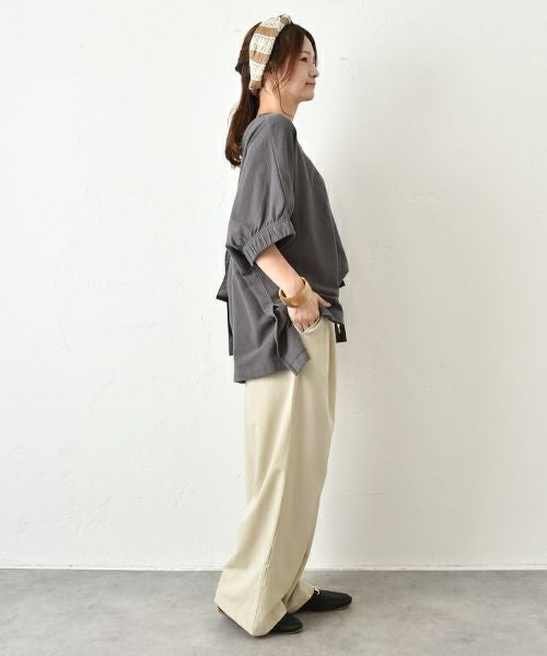 HUMS｜イージーワイドパンツ [[HUM-067]][C]