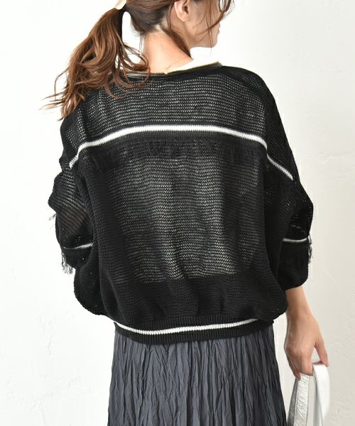  HUMS｜ジップアップニットカーデ [[MT-0434]][C]