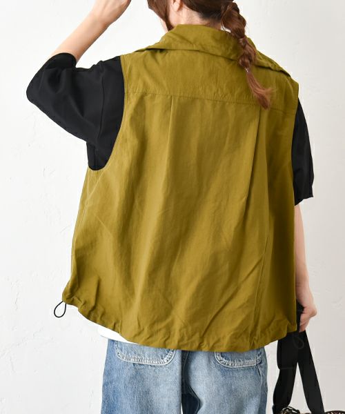 and quarter｜ダブルジップベスト [[CE2VE240302B]][C]