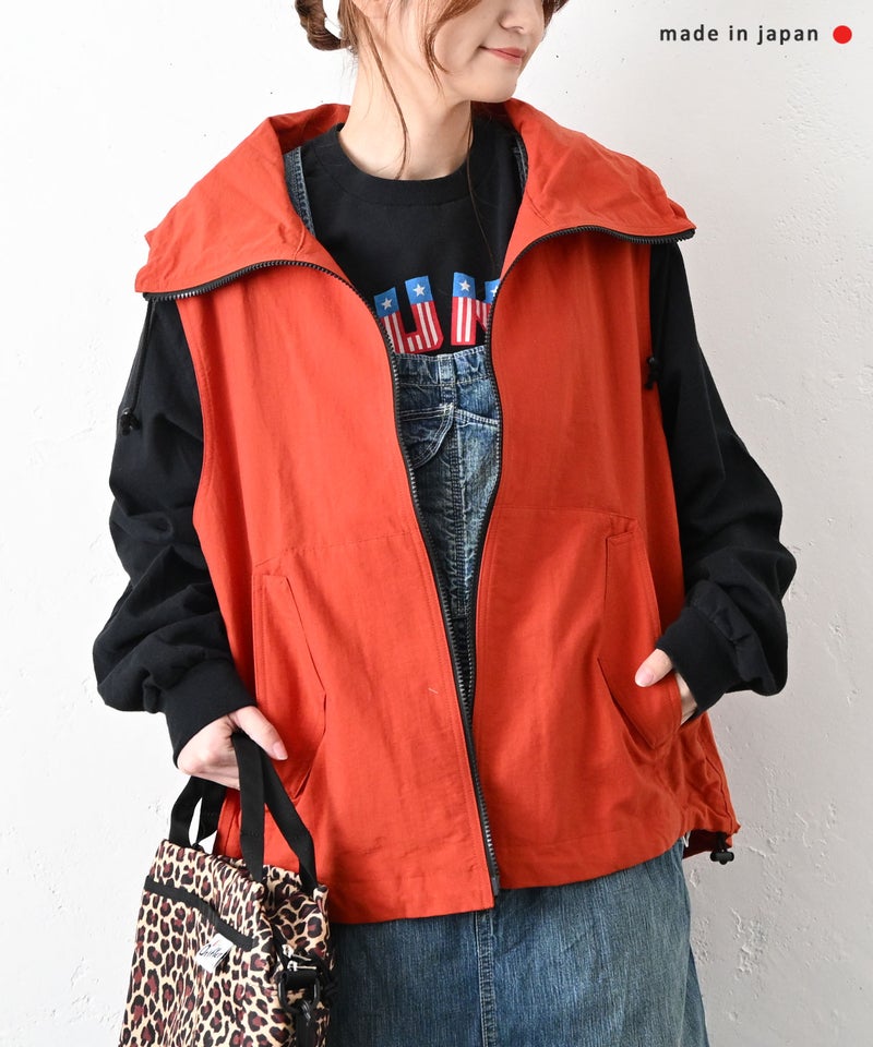 and quarter｜ダブルジップベスト [[CE2VE240302B]][C]