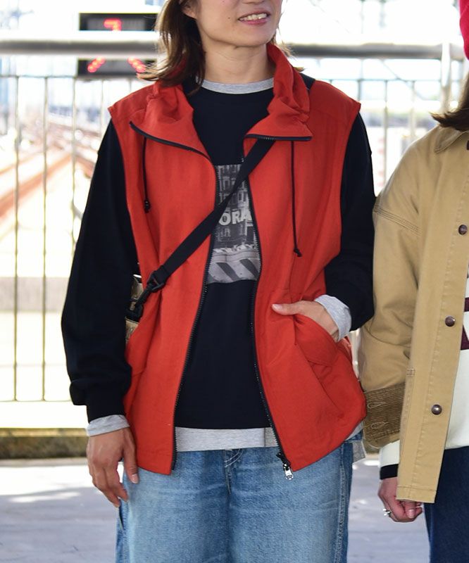 and quarter｜ダブルジップベスト [[CE2VE240302B]][C]