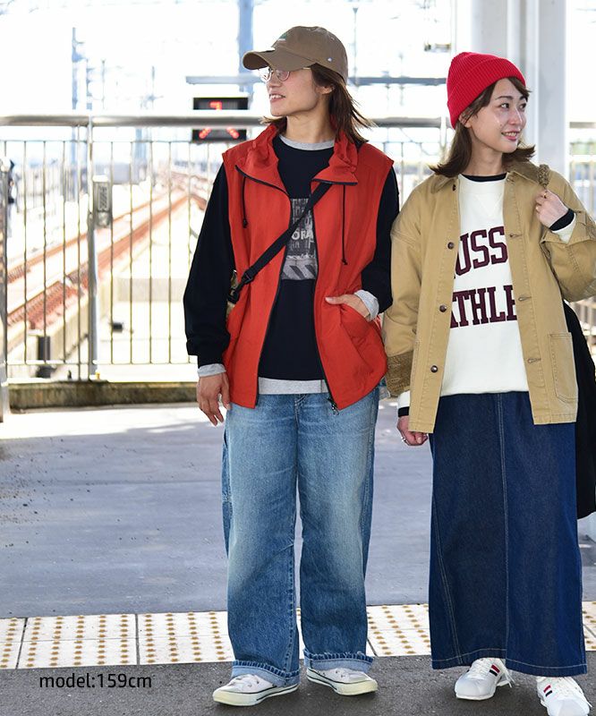 and quarter｜ダブルジップベスト [[CE2VE240302B]][C]