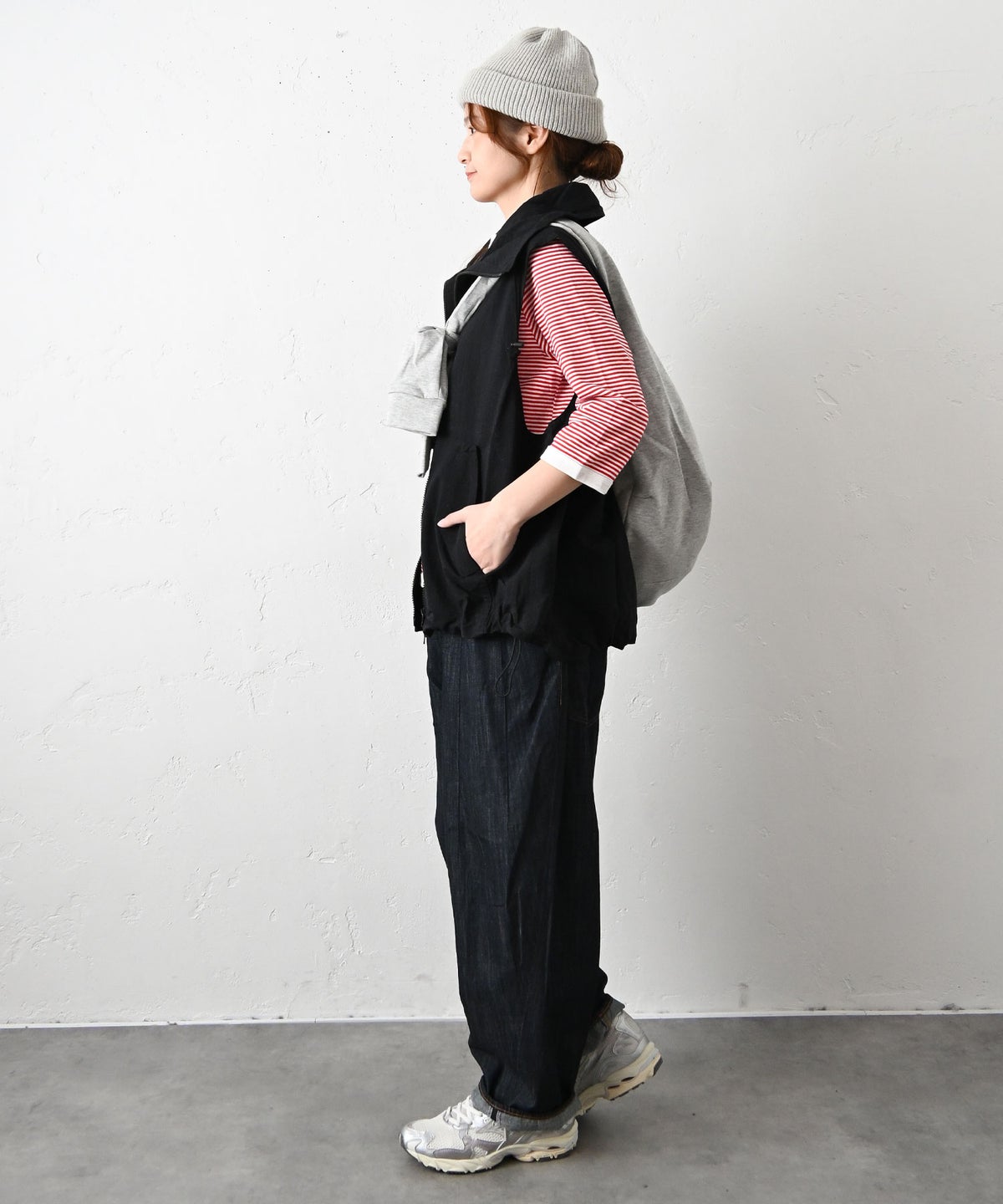 and quarter｜ダブルジップベスト [[CE2VE240302B]][C]