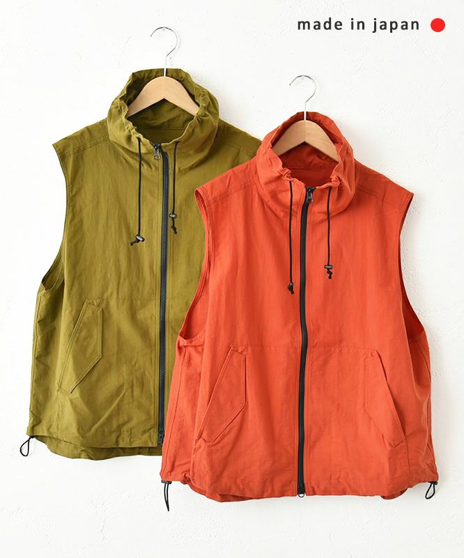 and quarter｜ダブルジップベスト [[CE2VE240302B]][C]