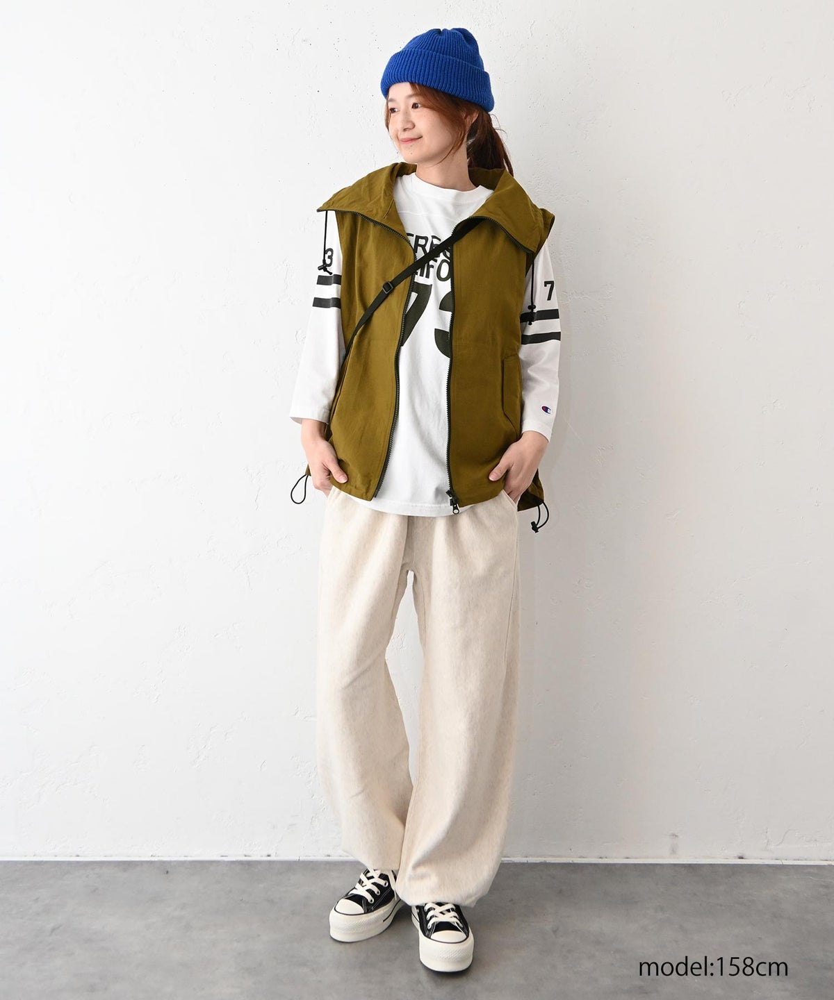 and quarter｜ダブルジップベスト [[CE2VE240302B]][C]