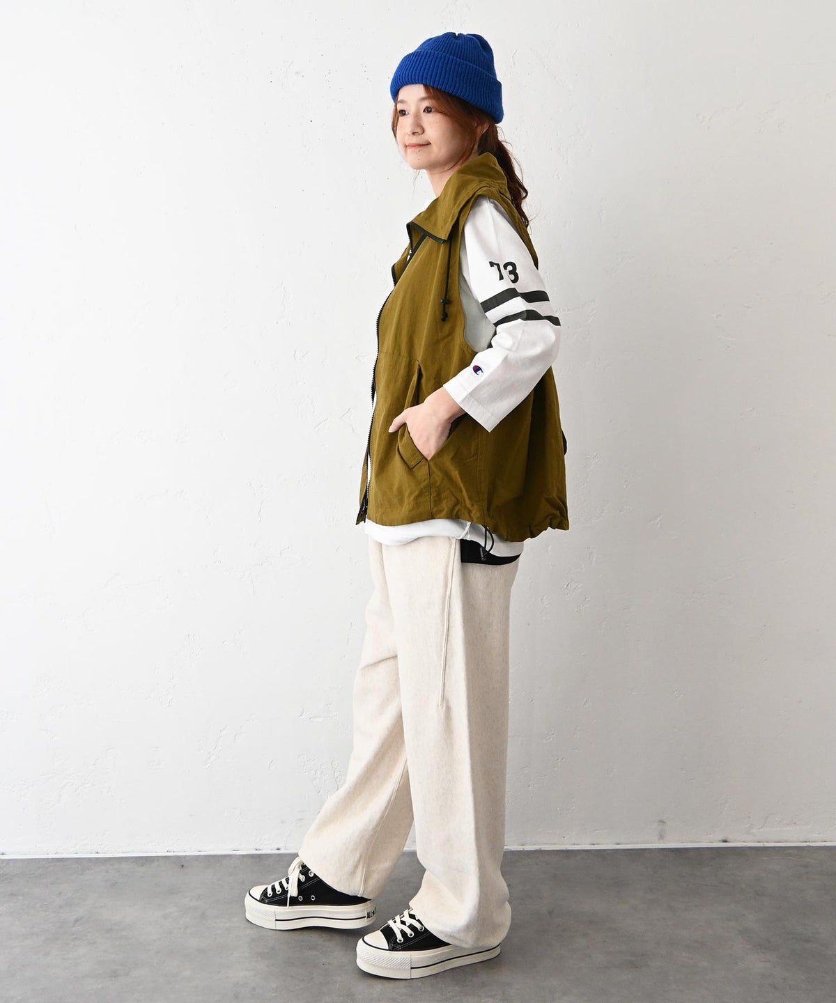 and quarter｜ダブルジップベスト [[CE2VE240302B]][C]