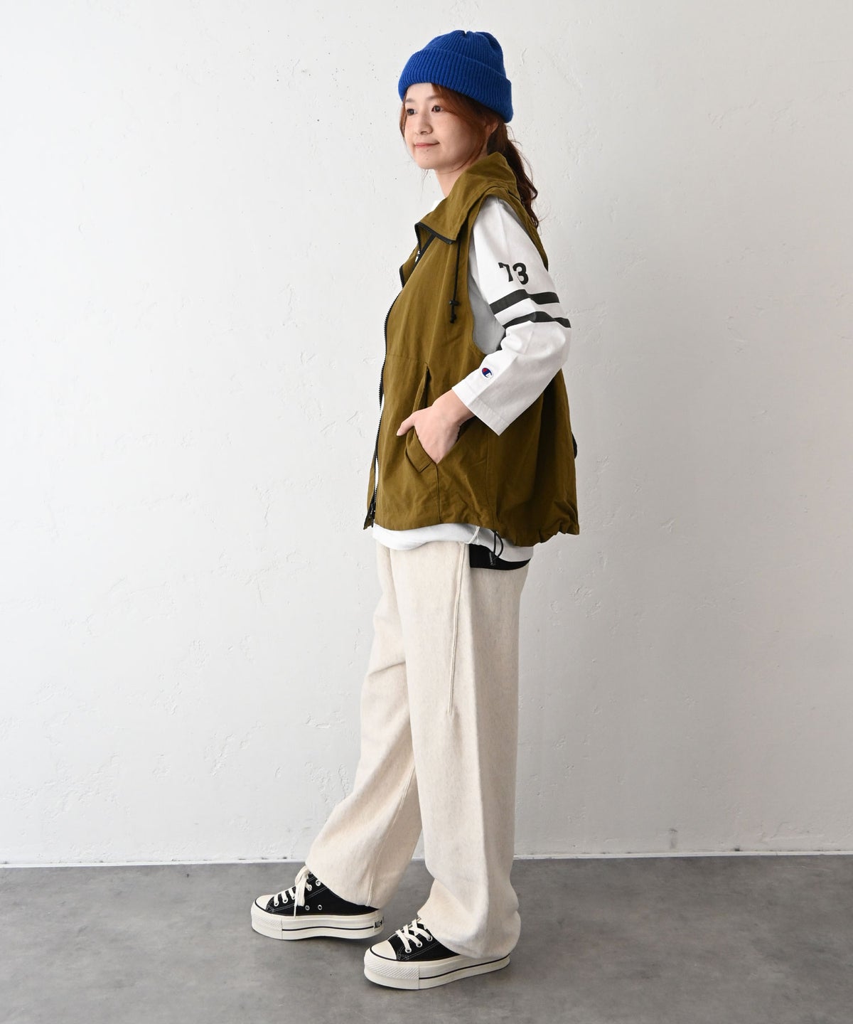 and quarter｜ダブルジップベスト [[CE2VE240302B]][C]