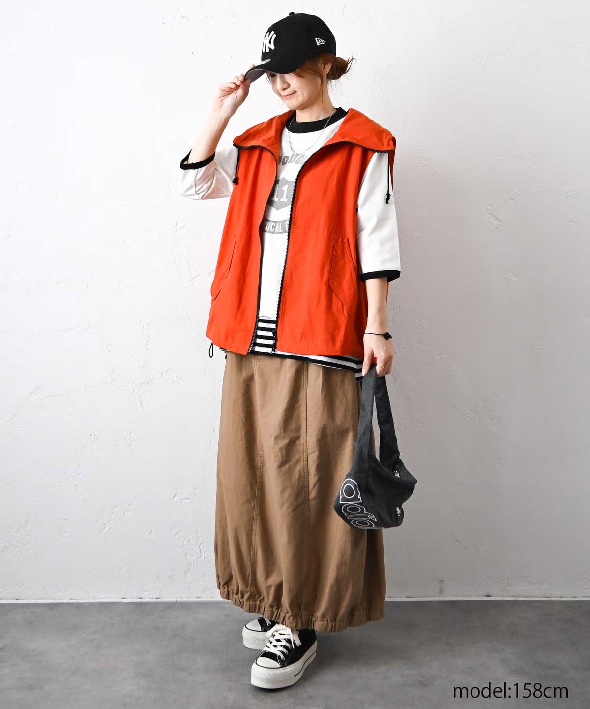 and quarter｜ダブルジップベスト [[CE2VE240302B]][C]