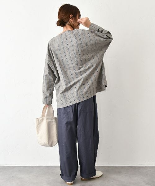 No18｜チェックプルオーバー [[CE1PO250801]][C]