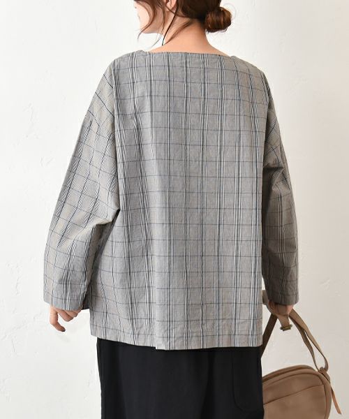 No18｜チェックプルオーバー [[CE1PO250801]][C]