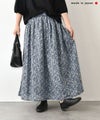 No18｜フラワープリントギャザースカート [[40525]][C]