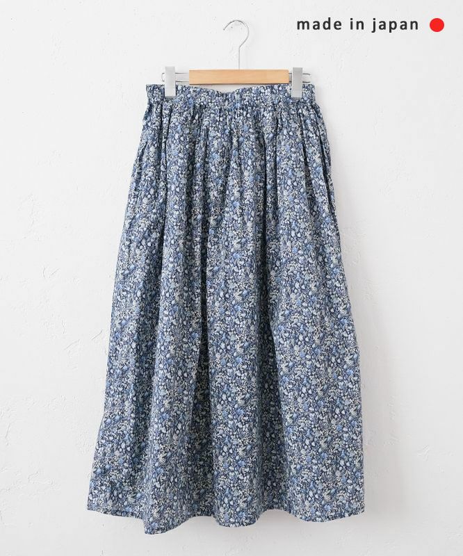 No18｜フラワープリントギャザースカート [[40525]][C]