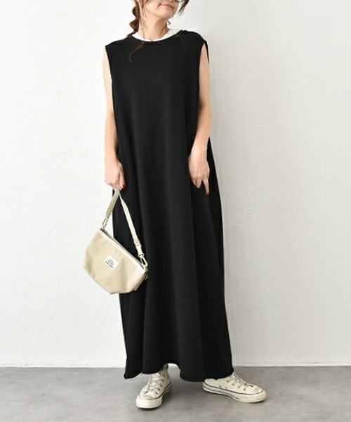 RNA｜ヴィンテージミニ裏毛タックデザインワンピース [[D1681]][C]