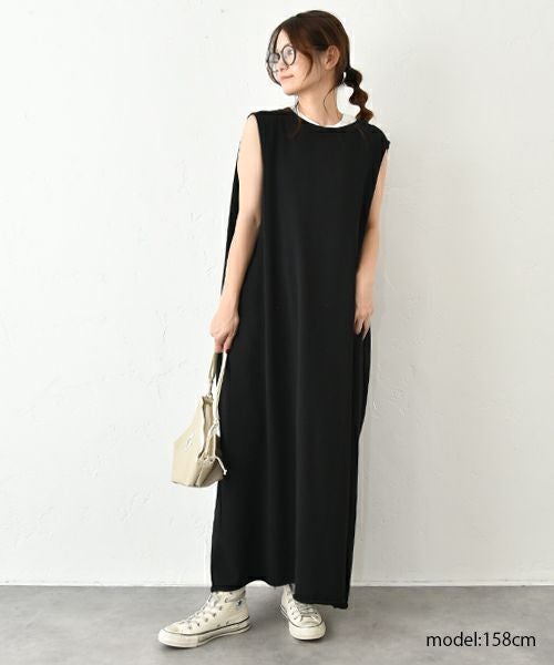 RNA｜ヴィンテージミニ裏毛タックデザインワンピース [[D1681]][C]