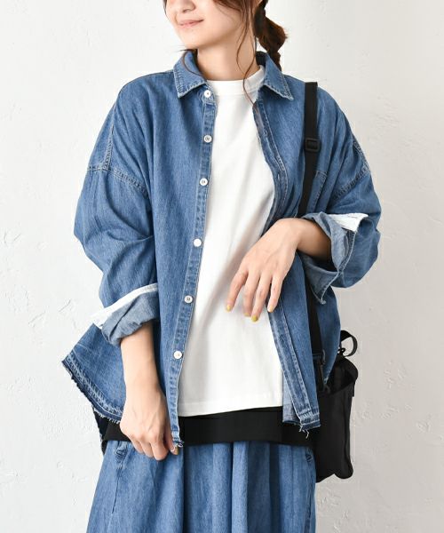 IN THE MARKET｜デニムシャツ [[IN-098]][C]