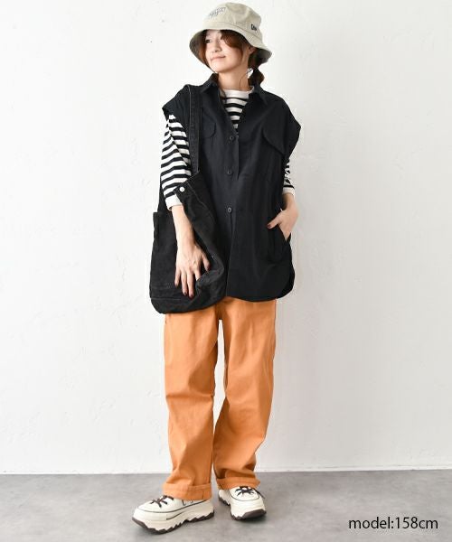 and quarter｜7分袖ボーダーカットソー [[MA-053]][C]