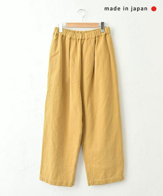  No18｜綿麻起毛タックボールパンツ [[CE1PT231008T]][C]