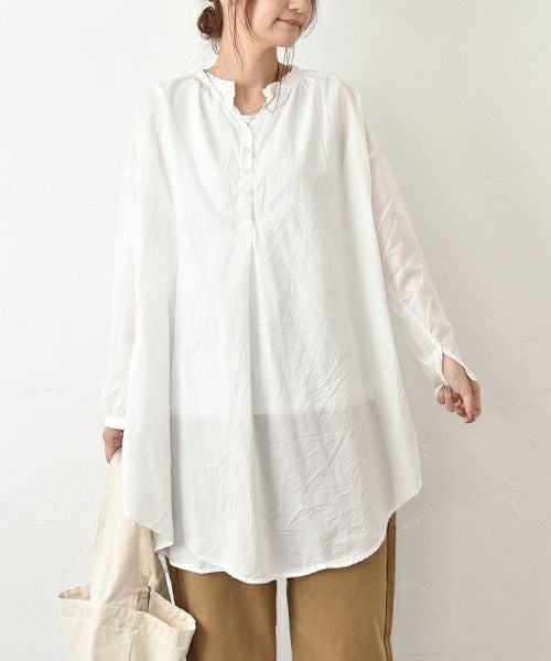 SUN VALLEY｜コットンローンチュニック [[SK6034259]][C]