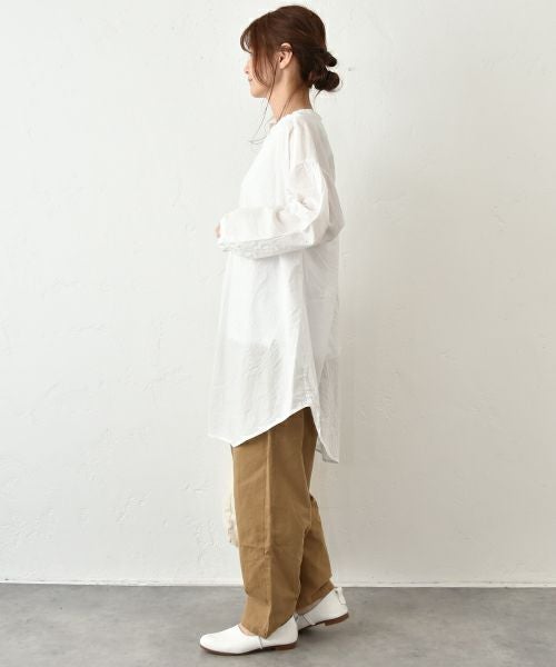 SUN VALLEY｜コットンローンチュニック [[SK6034259]][C]