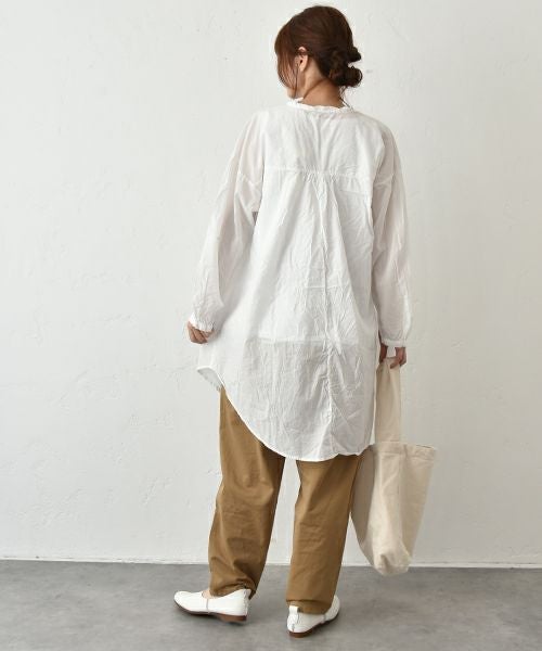 SUN VALLEY｜コットンローンチュニック [[SK6034259]][C]