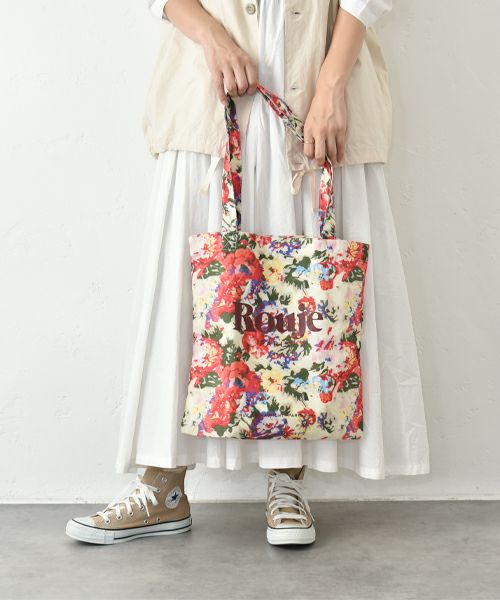 hagumu｜フラワープリントバッグ [[Z2506041]][C]