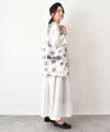 hagumu｜フラワープリントバッグ [[Z2506041]][C]