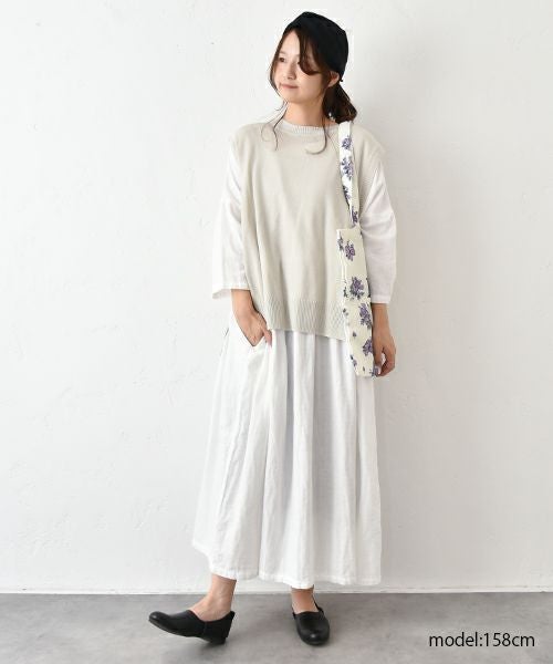 hagumu｜フラワープリントバッグ [[Z2506041]][C]