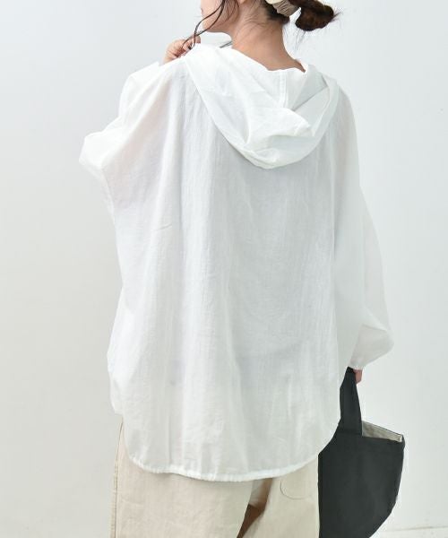 hagumu｜フード付きヘンリープルオーバー [[hag-164]][C]hagumu｜フード付きヘンリープルオーバー [[hag-164]][C]