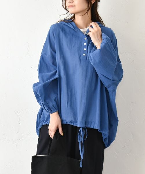 hagumu｜フード付きヘンリープルオーバー [[hag-164]][C]