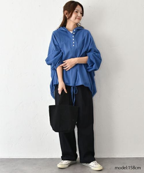 hagumu｜フード付きヘンリープルオーバー [[hag-164]][C]