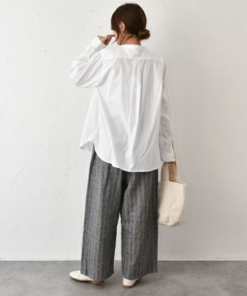 hagumu｜オックスシャツ [[08084]][C]