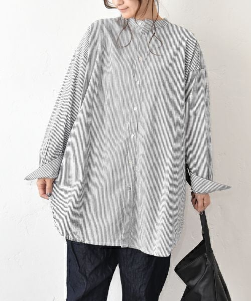 hagumu｜オックスシャツチュニック [[08085]][C] | ma28 ONLINE STORE