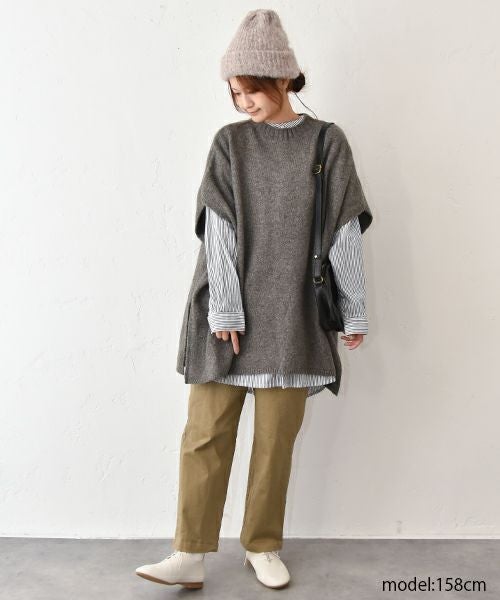 hagumu｜オックスシャツチュニック [[08085]][C]