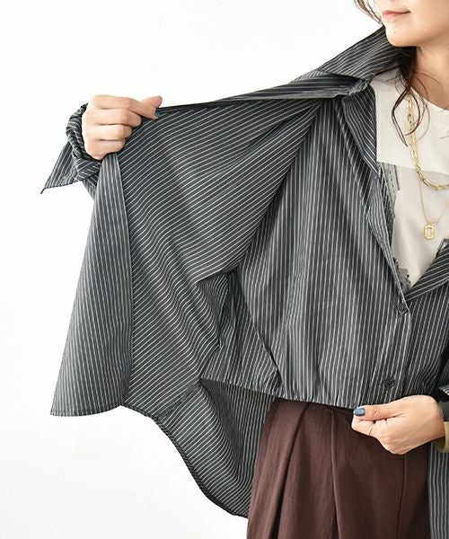 HUMS｜レイヤードデザインシャツ [[110352]][C]