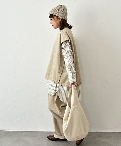 No18｜サイドボタンベスト [[CE1VE250901]][C]