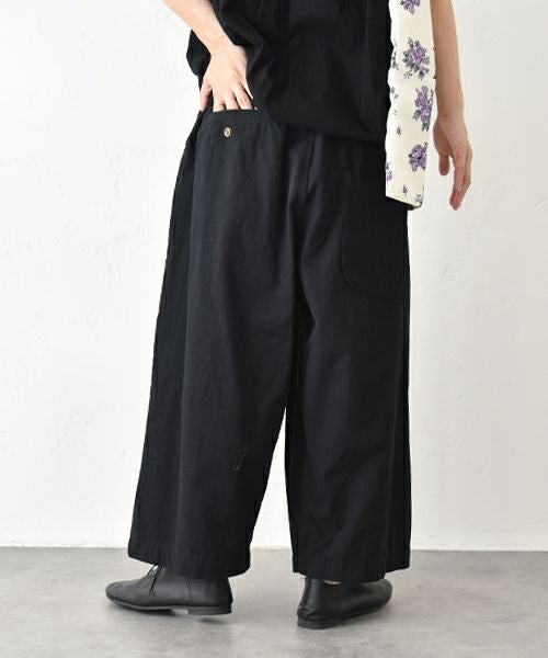 hagumu｜異素材切替パンツ [[Ｃ-752]][C]