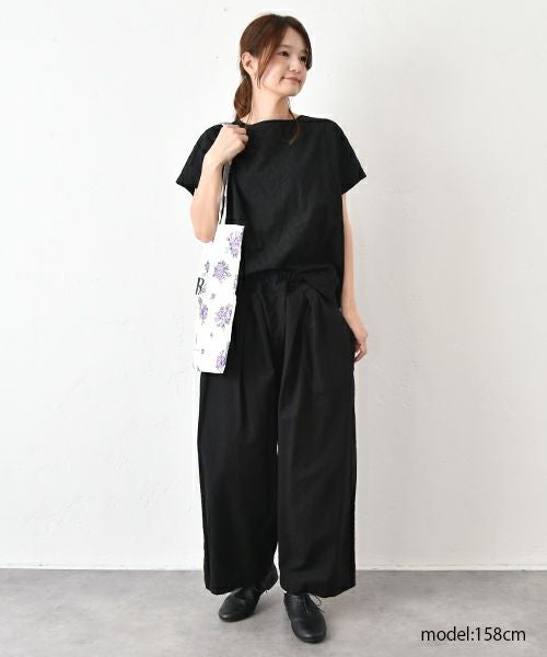 hagumu｜異素材切替パンツ [[Ｃ-752]][C]