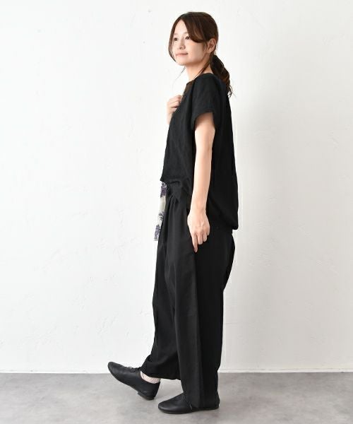 hagumu｜異素材切替パンツ [[Ｃ-752]][C]