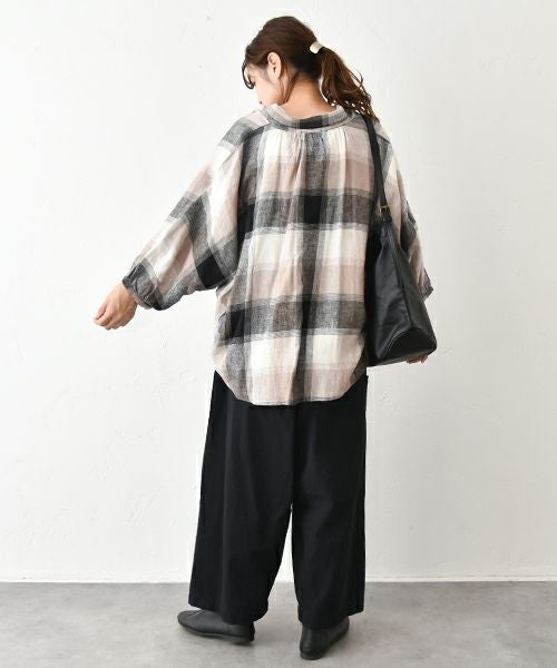 hagumu｜異素材切替パンツ [[Ｃ-752]][C]