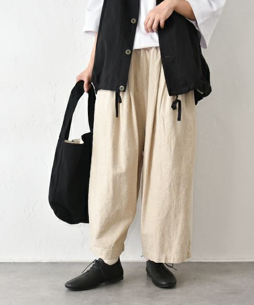 hagumu｜異素材切替パンツ [[Ｃ-752]][C]