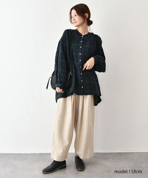 hagumu｜異素材切替パンツ [[Ｃ-752]][C]