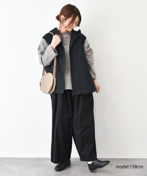 hagumu｜異素材切替パンツ [[Ｃ-752]][C]