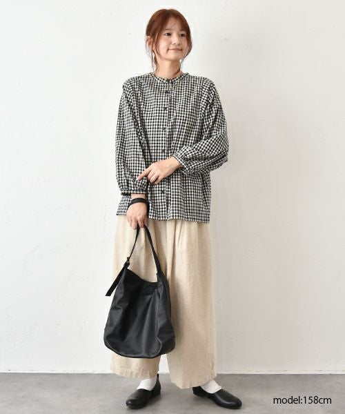 hagumu｜異素材切替パンツ [[Ｃ-752]][C]