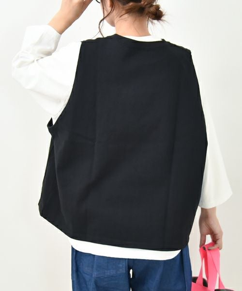 her.｜ドライ天竺カットベスト [[131323H]][C]