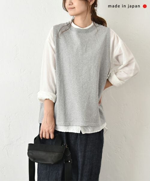 her.｜ドライ天竺カットベスト [[131323H]][C]