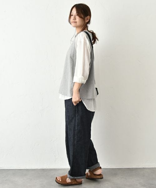 her.｜ドライ天竺カットベスト [[131323H]][C]