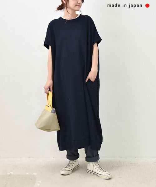 her.｜フレンチスリーブカミニ裏毛ワンピース [[CE3OP250805]][C]