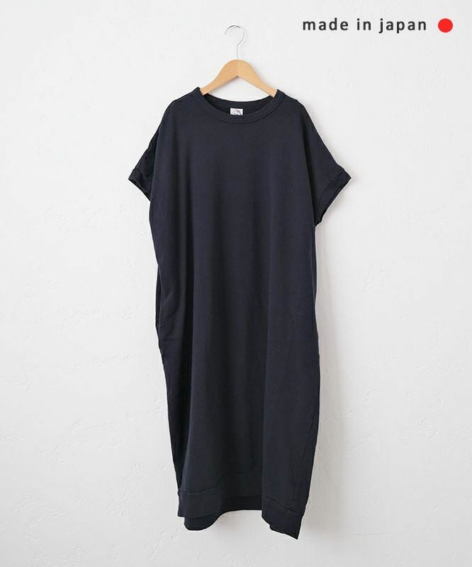  her.｜フレンチスリーブカミニ裏毛ワンピース [[CE3OP250805]][C]